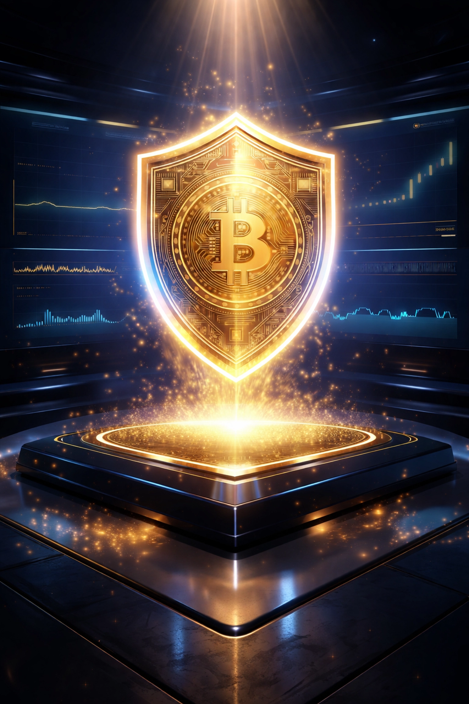 Stablecoin protecting merchants from crypto volatility with secure digital payment stability