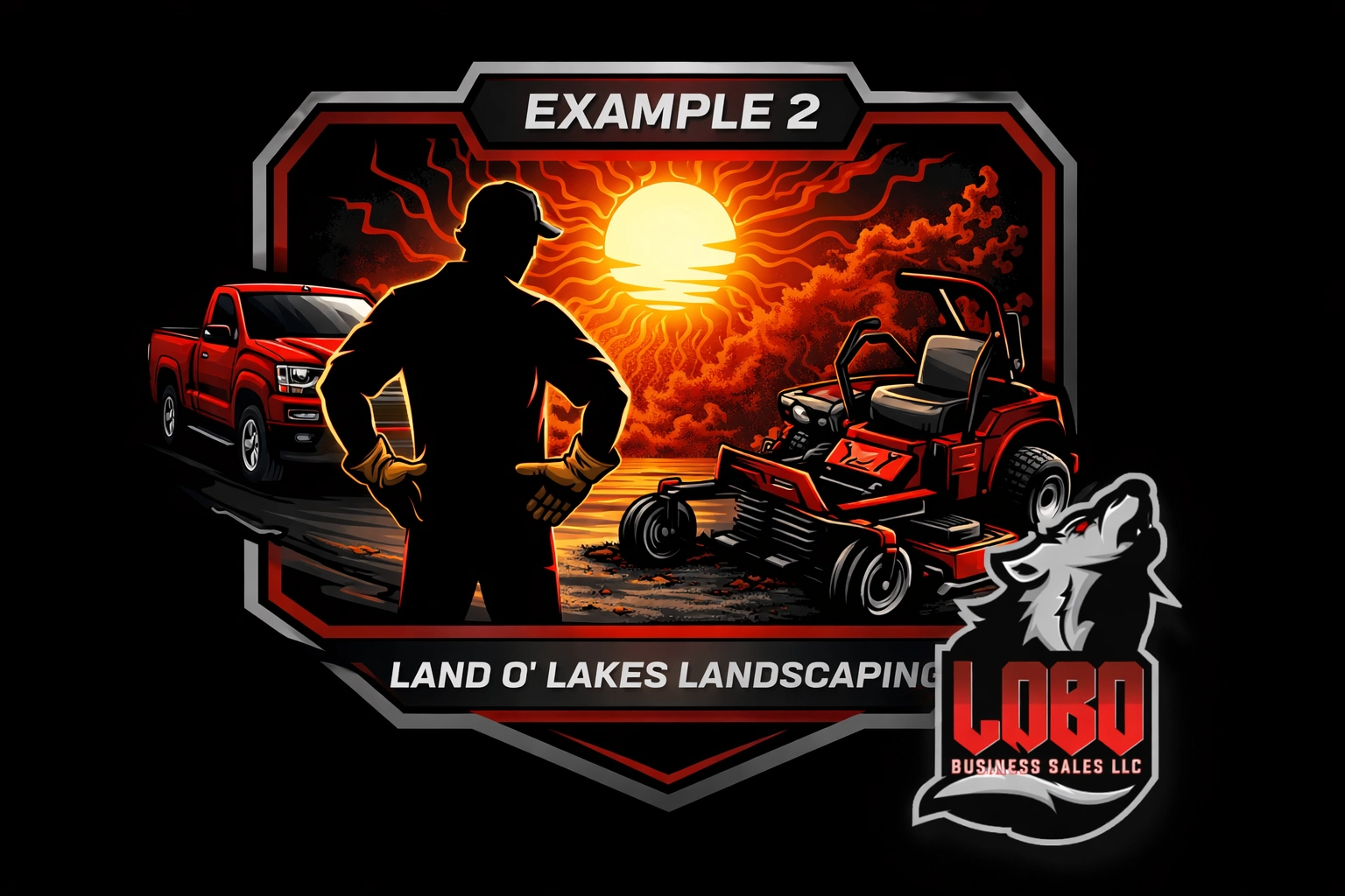 Land O'Lakes landscaping business owner choosing between equipment stress and retirement freedom
