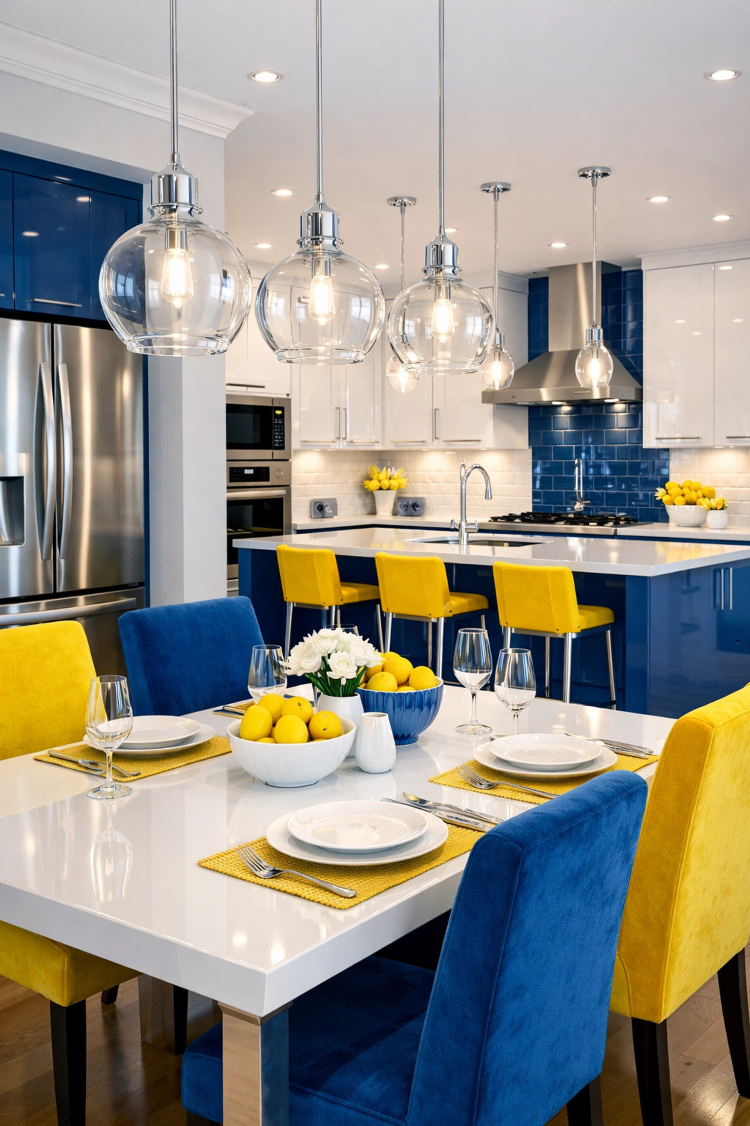 Bright and airy open-concept home interior following a comprehensive deep cleaning Pepperell service.