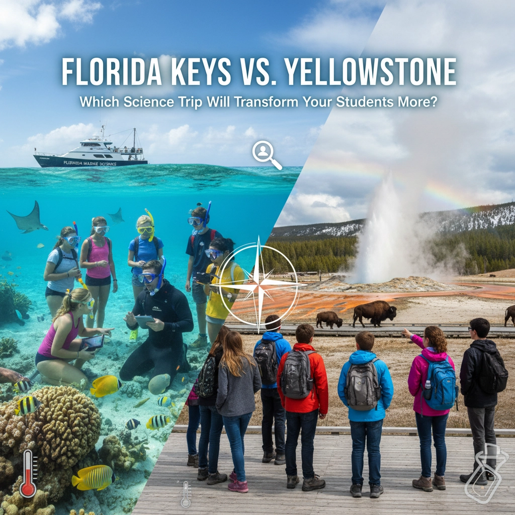 Florida Keys vs. Yellowstone: Which Science Trip Will Transform Your Students More?