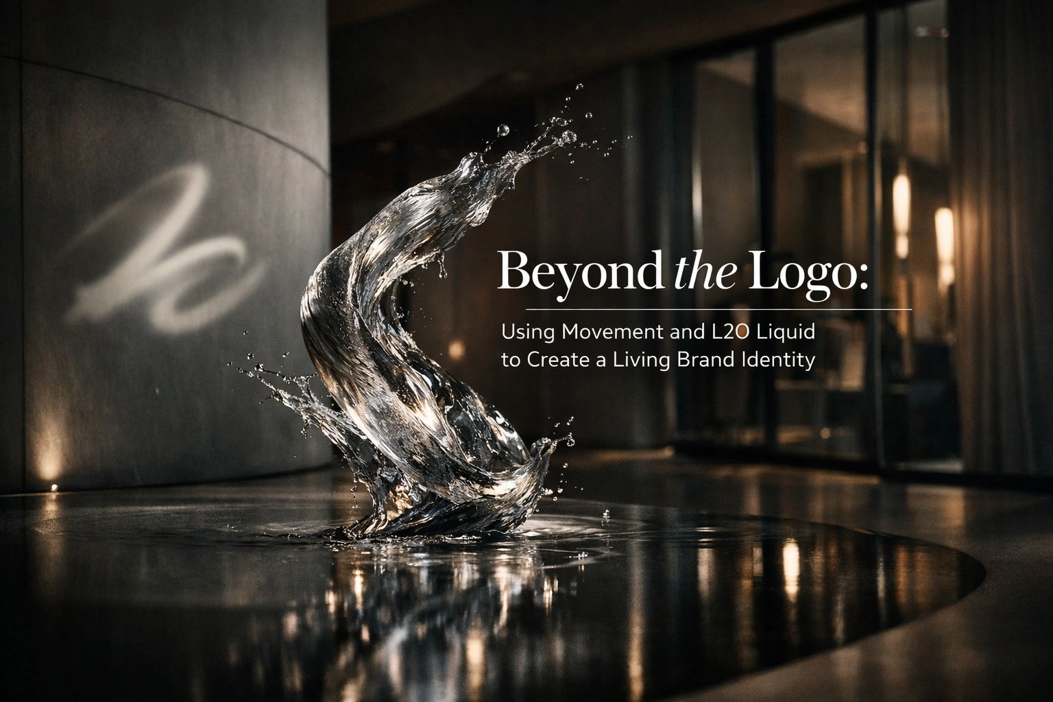 [HERO] Beyond the Logo: Using Movement and L2O Liquid to Create a Living Brand Identity