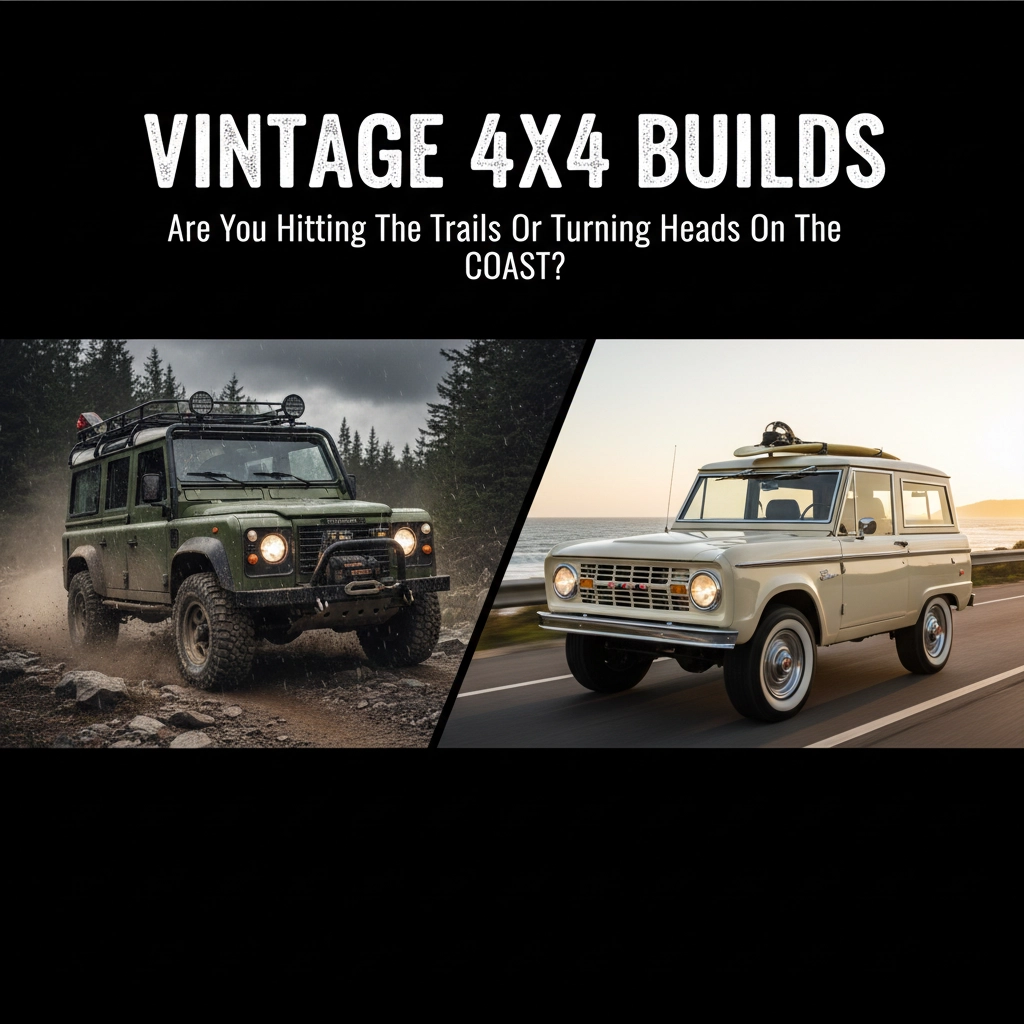 Vintage 4x4 Builds: Are You Hitting the Trails or Turning Heads on the Coast?