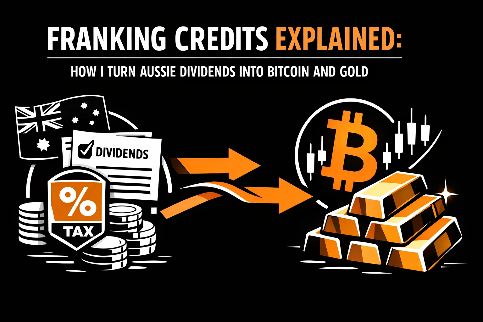 [HERO] Franking Credits Explained: How I Turn Aussie Dividends into Bitcoin and Gold