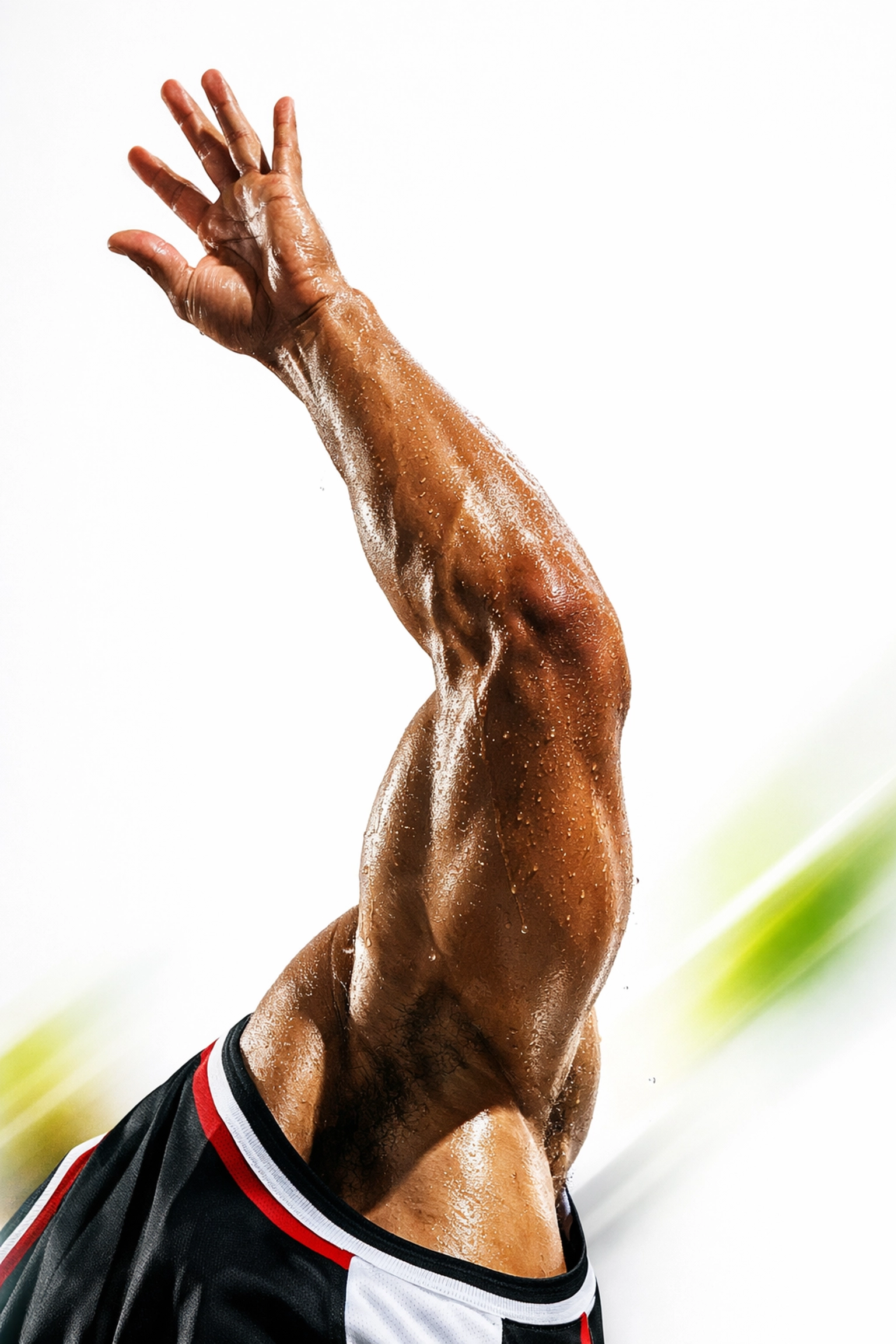 Basketball player in action showing natural deodorant benefits for athletic performance