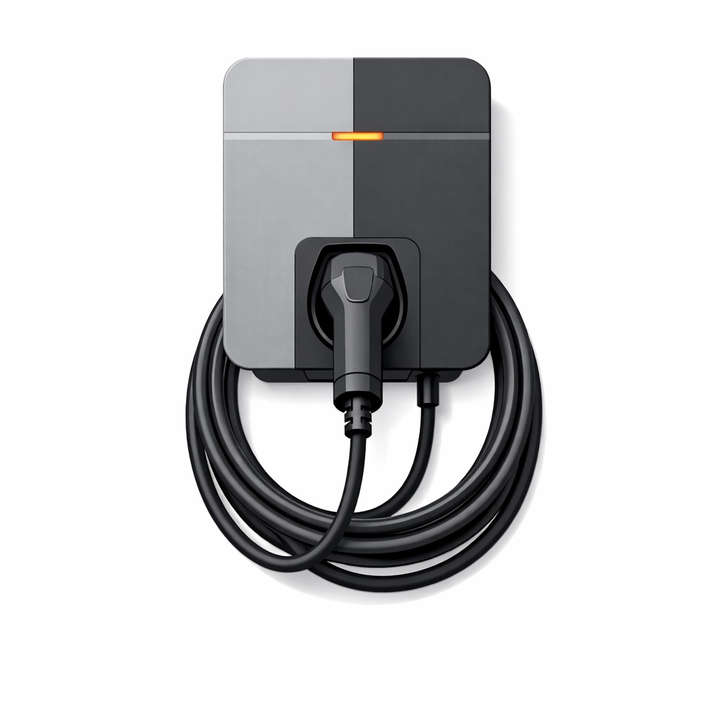 Elektroauto Wallbox Ladestation zur Nutzung von eigenem Solarstrom in Wien.