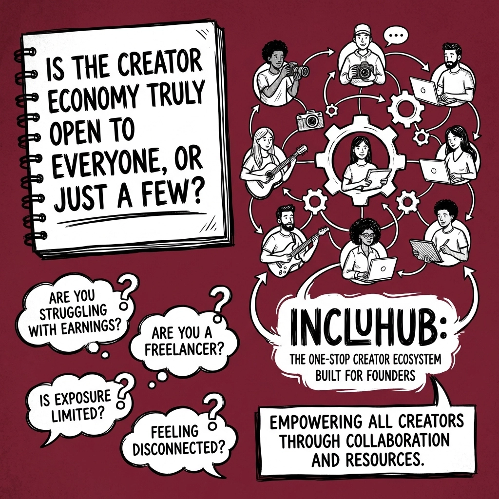 [HERO] IncluHub: The One-Stop Creator Ecosystem Built for Founders