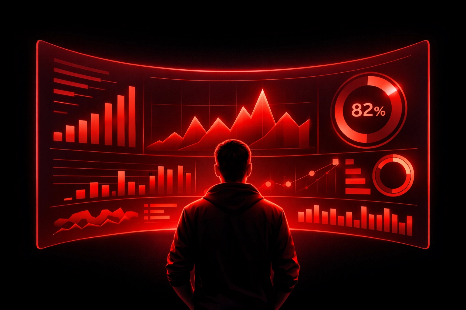 Tracking Bristol website performance using a digital dashboard to identify lead generation trends.