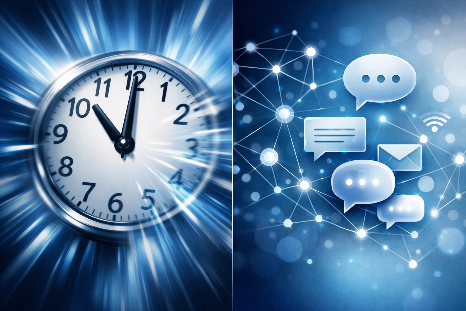 Fast response time and clear communication in managed IT support services