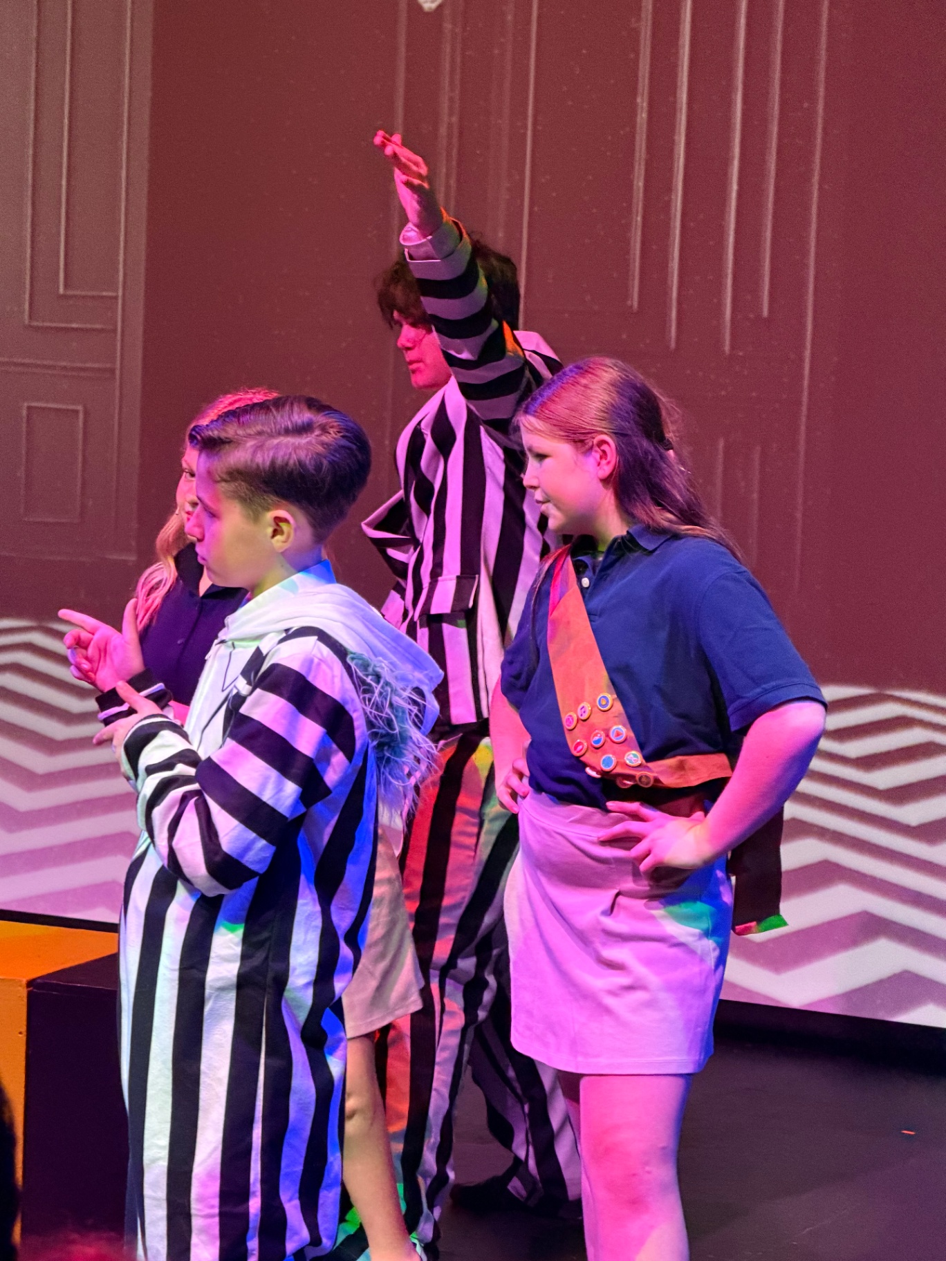 Students Bonding Through Performance