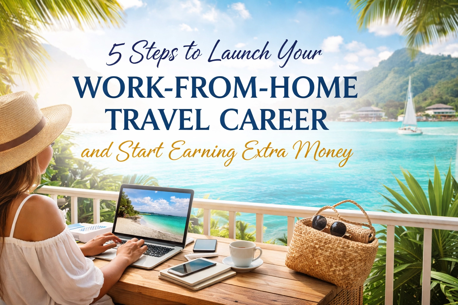 [HERO] 5 Steps to Launch Your Work-From-Home Travel Career and Start Earning Extra Money