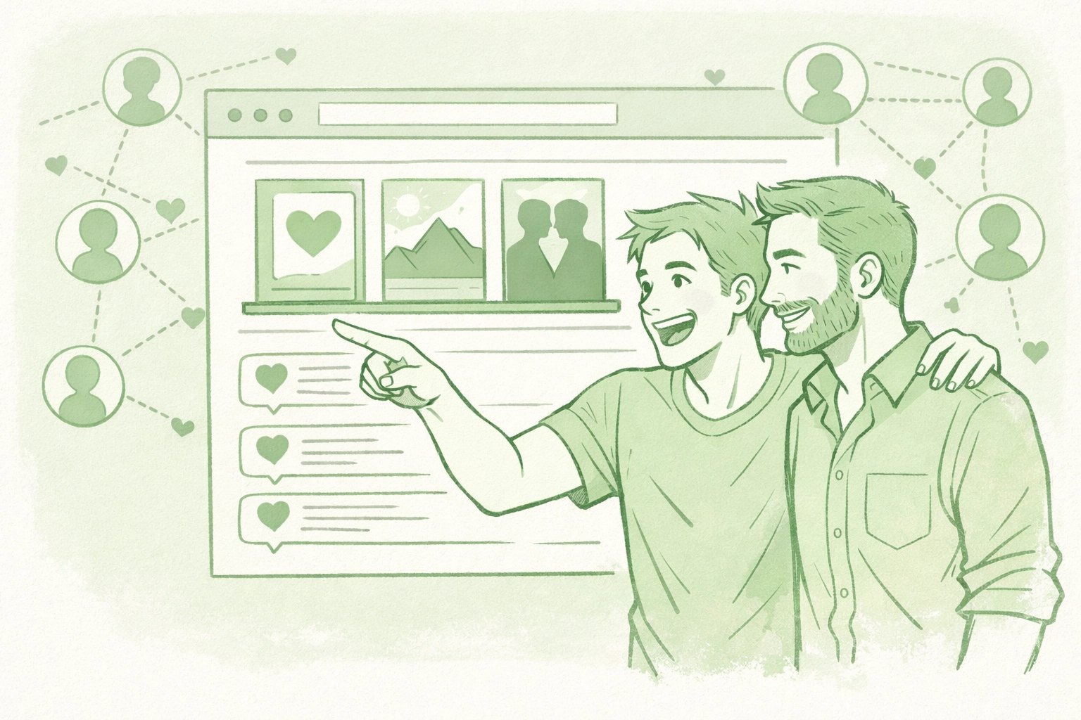 LGBTQ+ authors connecting with dedicated gay romance readers on ReadWithPride community