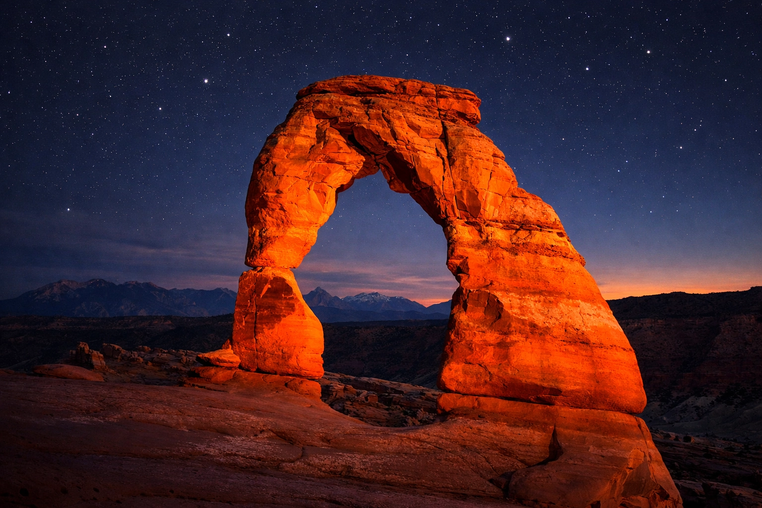 The Ultimate Photography Guide to All 63 US National Parks: Everything You Need to Succeed 5 Delicate Arch at sunset in Arches National Park, showcasing iconic red rock photography locations.