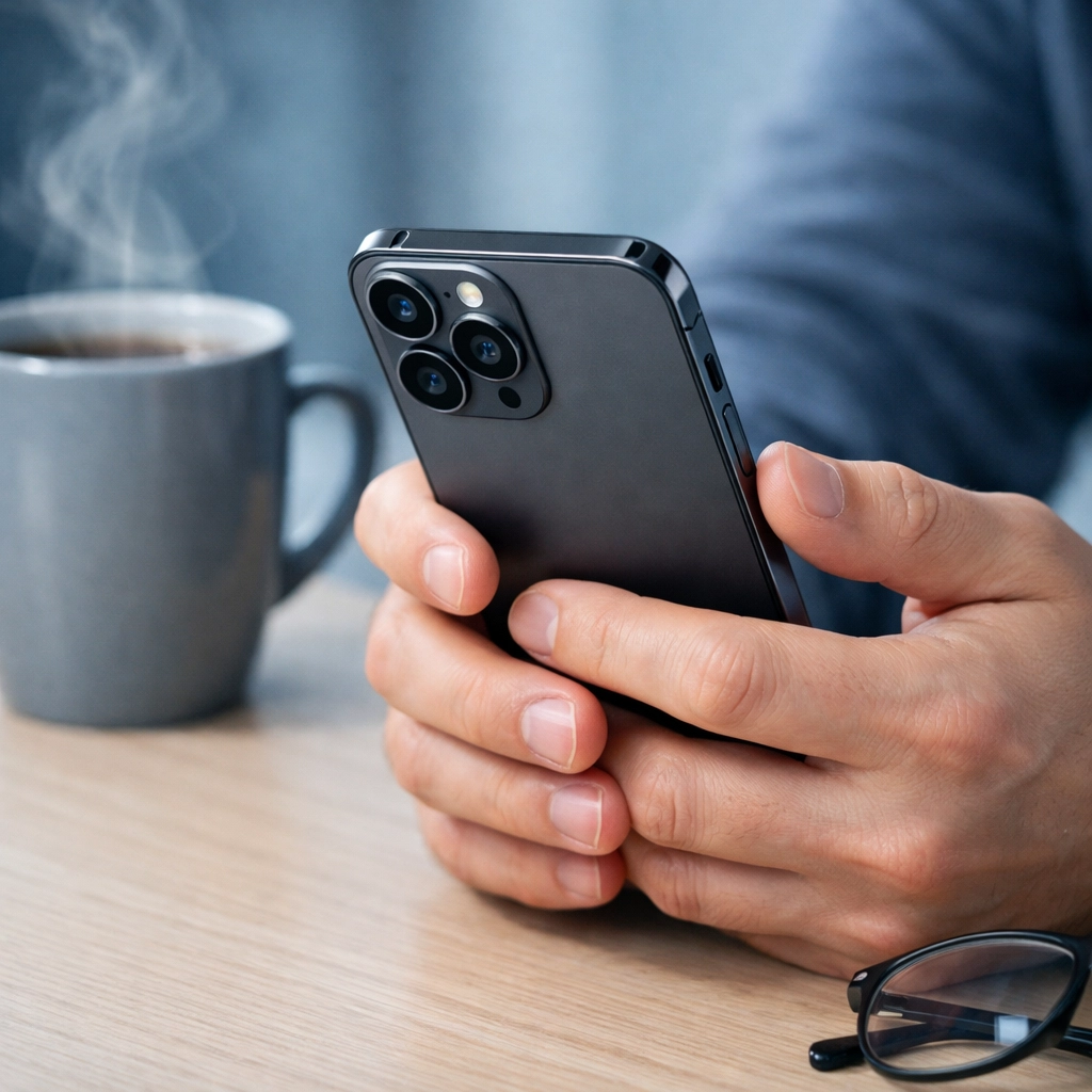 A close-up of a smartphone used for a quick Interac e-transfer and instant approval loan.
