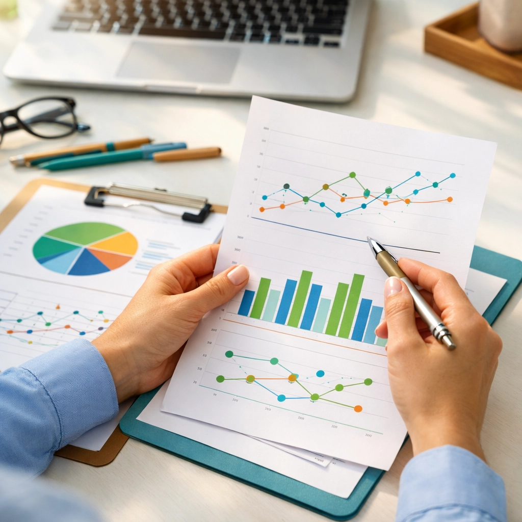 BCBA therapist reviewing medical necessity documentation for ABA therapy assessment