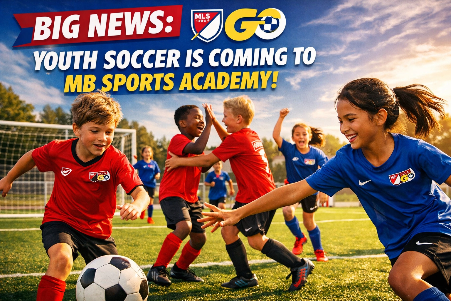 [HERO] Big News: MLS GO Youth Soccer is Coming to MB Sports Academy!
