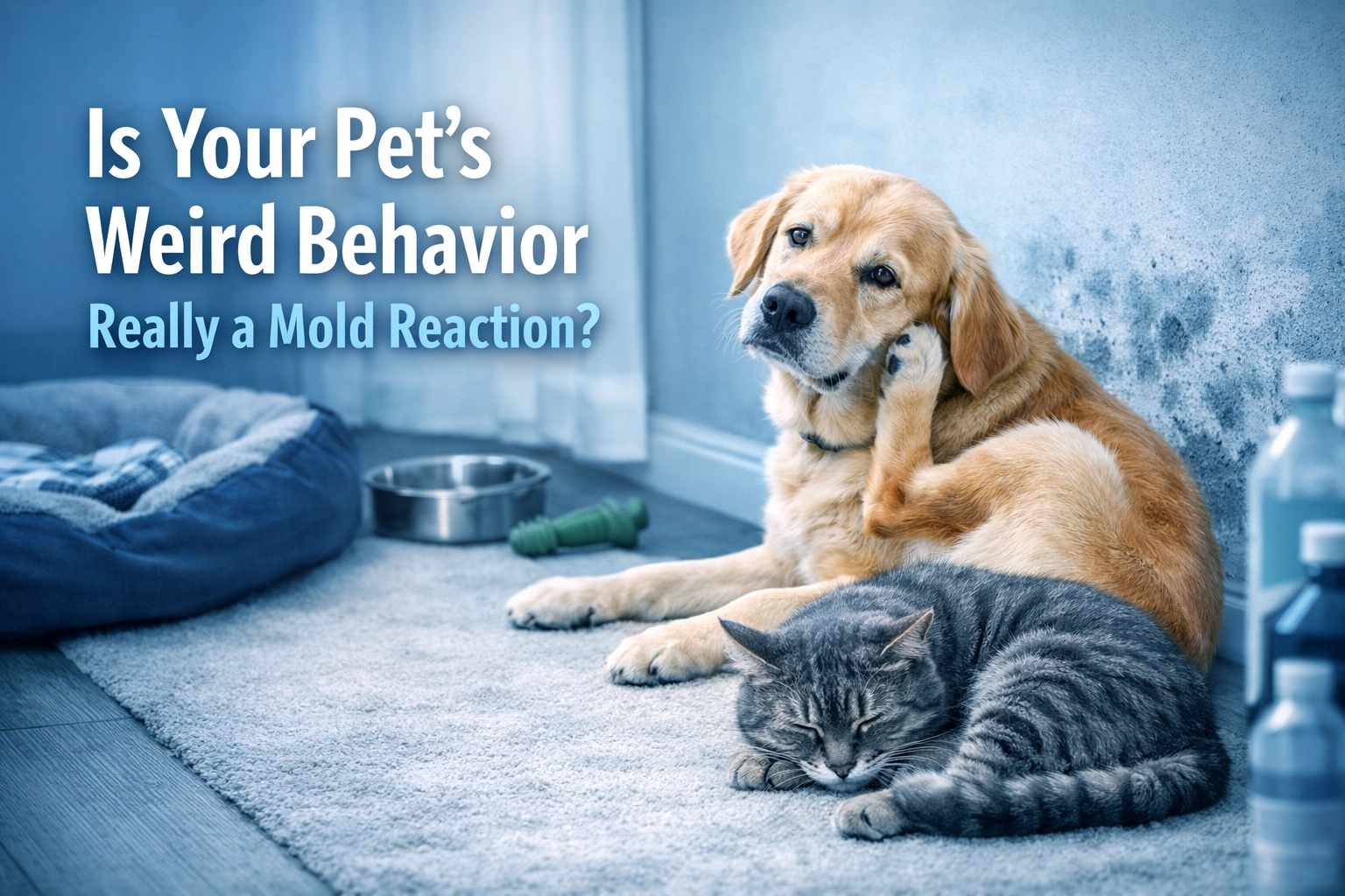 Is Your Pet's Weird Behavior Really a Mold Reaction?