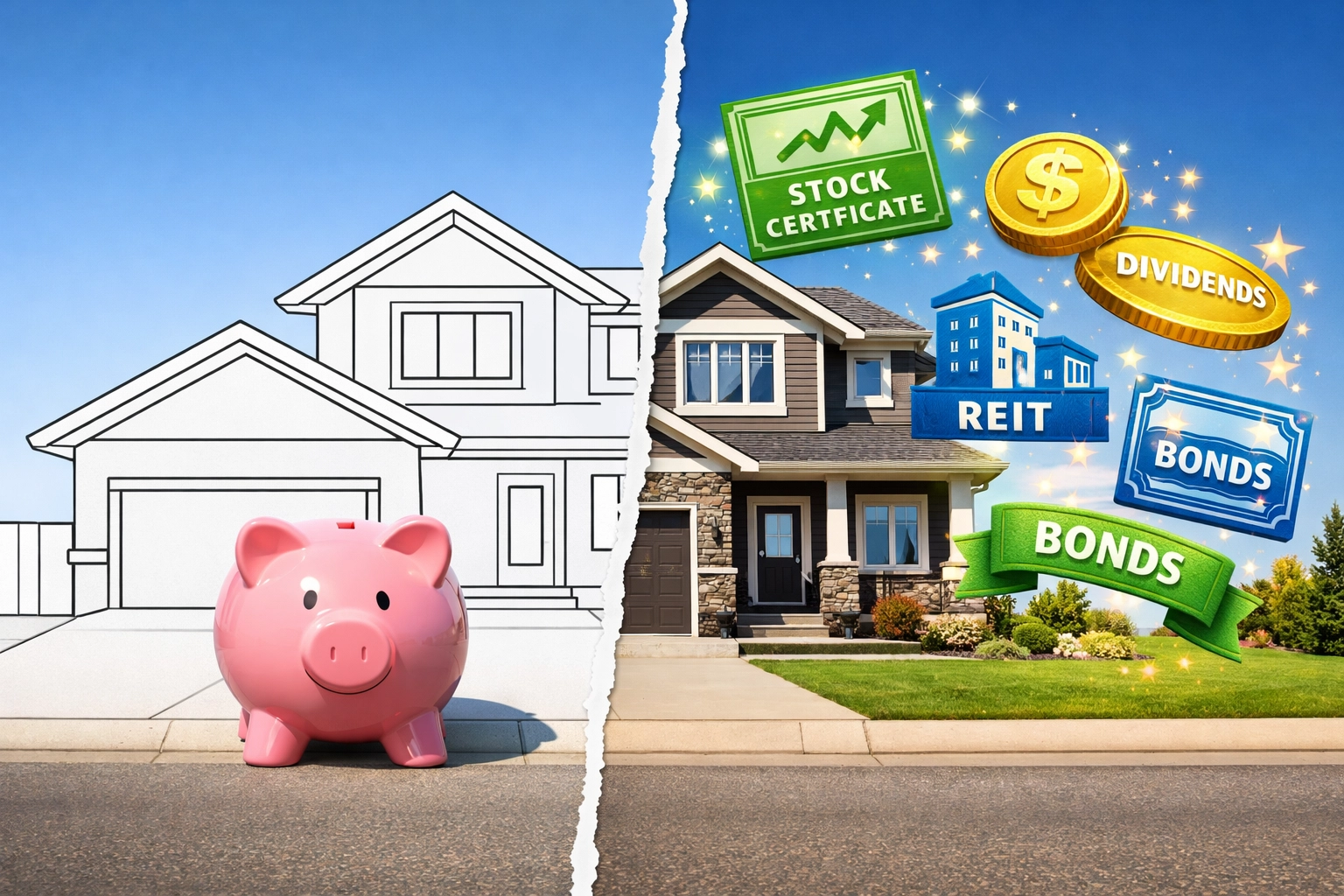 Alberta home equity conversion into diversified investment portfolio illustration