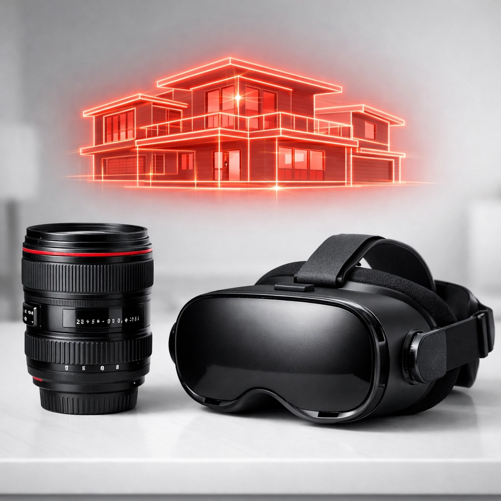 Technologie de visite virtuelle et caméra 3D pour la mise en marché d'une propriété à Québec.