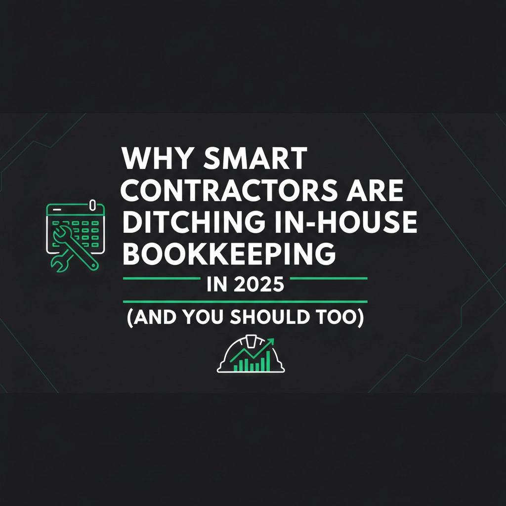Why Smart Contractors Are Ditching In-House Bookkeeping in 2025 (And You Should Too)