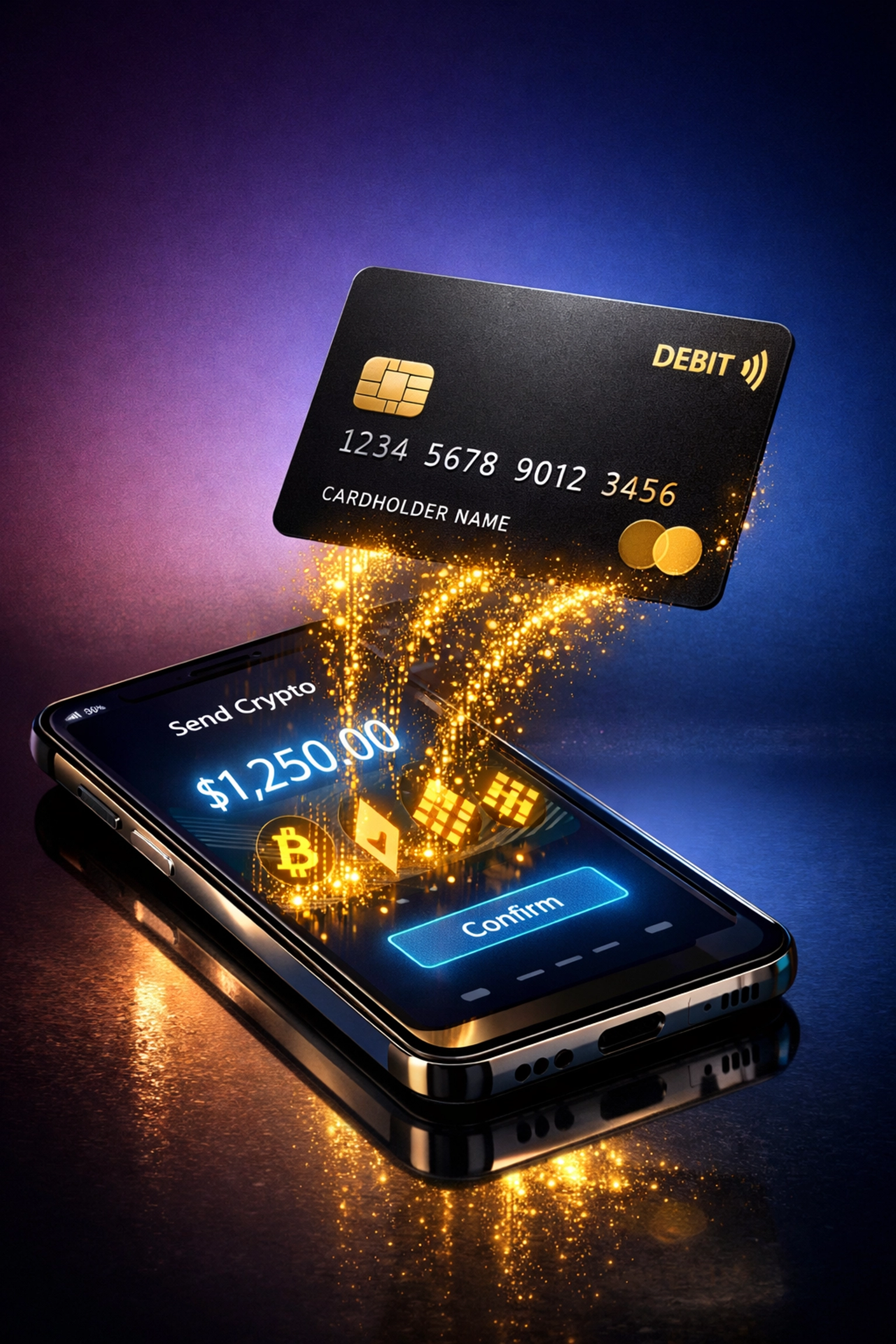 Push-to-Card service converts crypto payments to fiat instantly for merchant cash flow