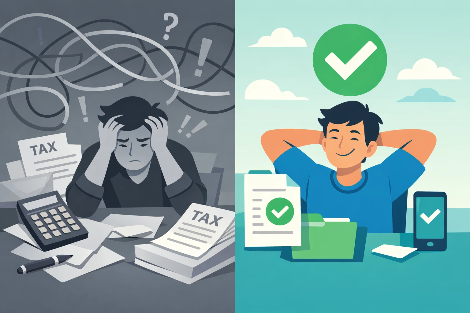 Senior citizens receiving free tax assistance through Tax Counseling for the Elderly program