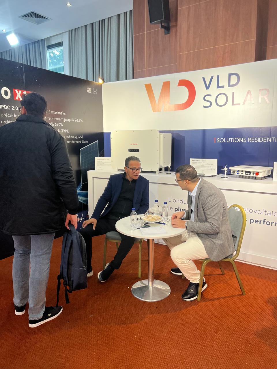 VLD SOLAR booth at exhibition