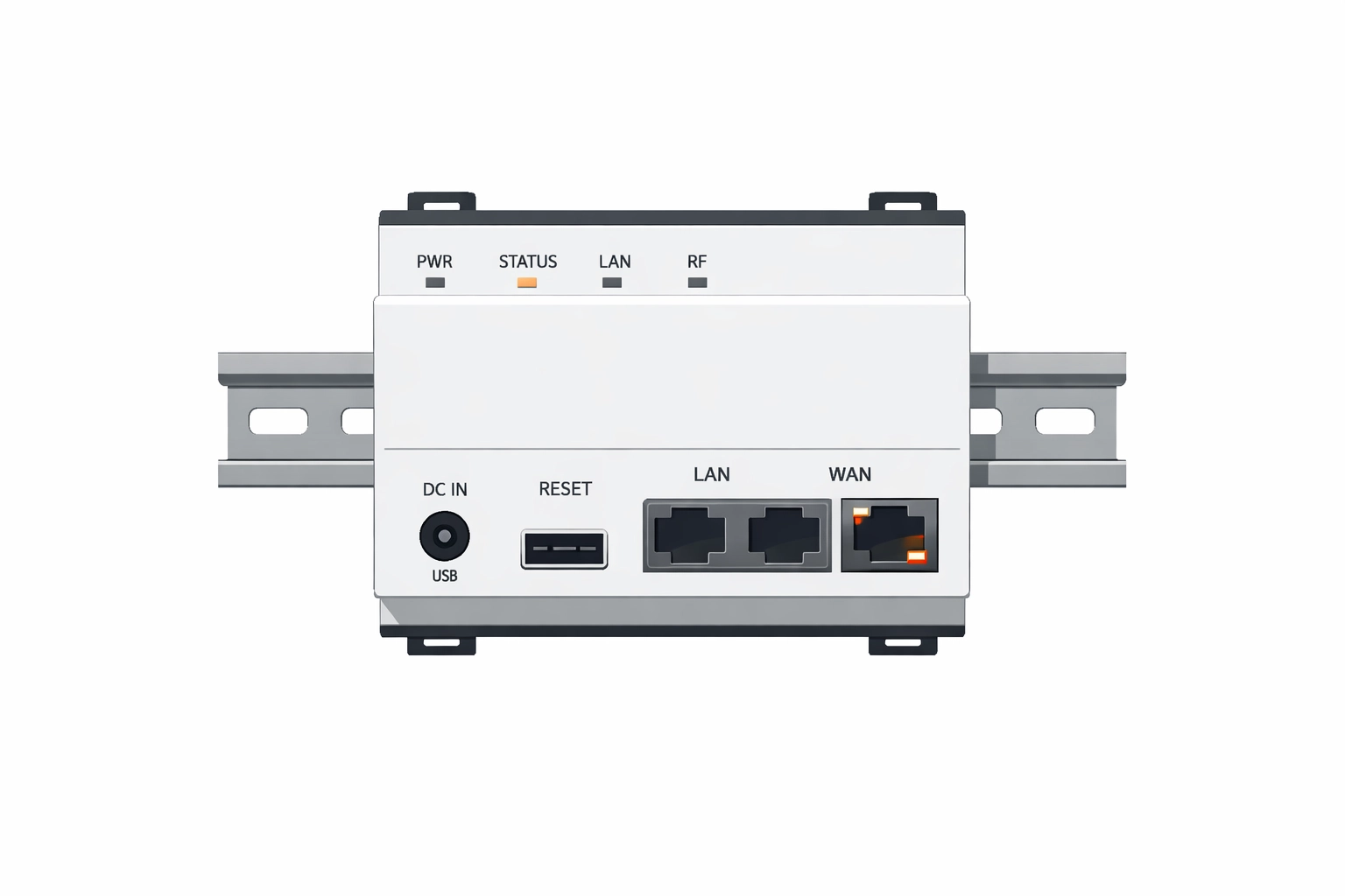 Zentrale Smart Home Steuereinheit (Gateway) für sichere Hausautomation und vernetzte Technik.