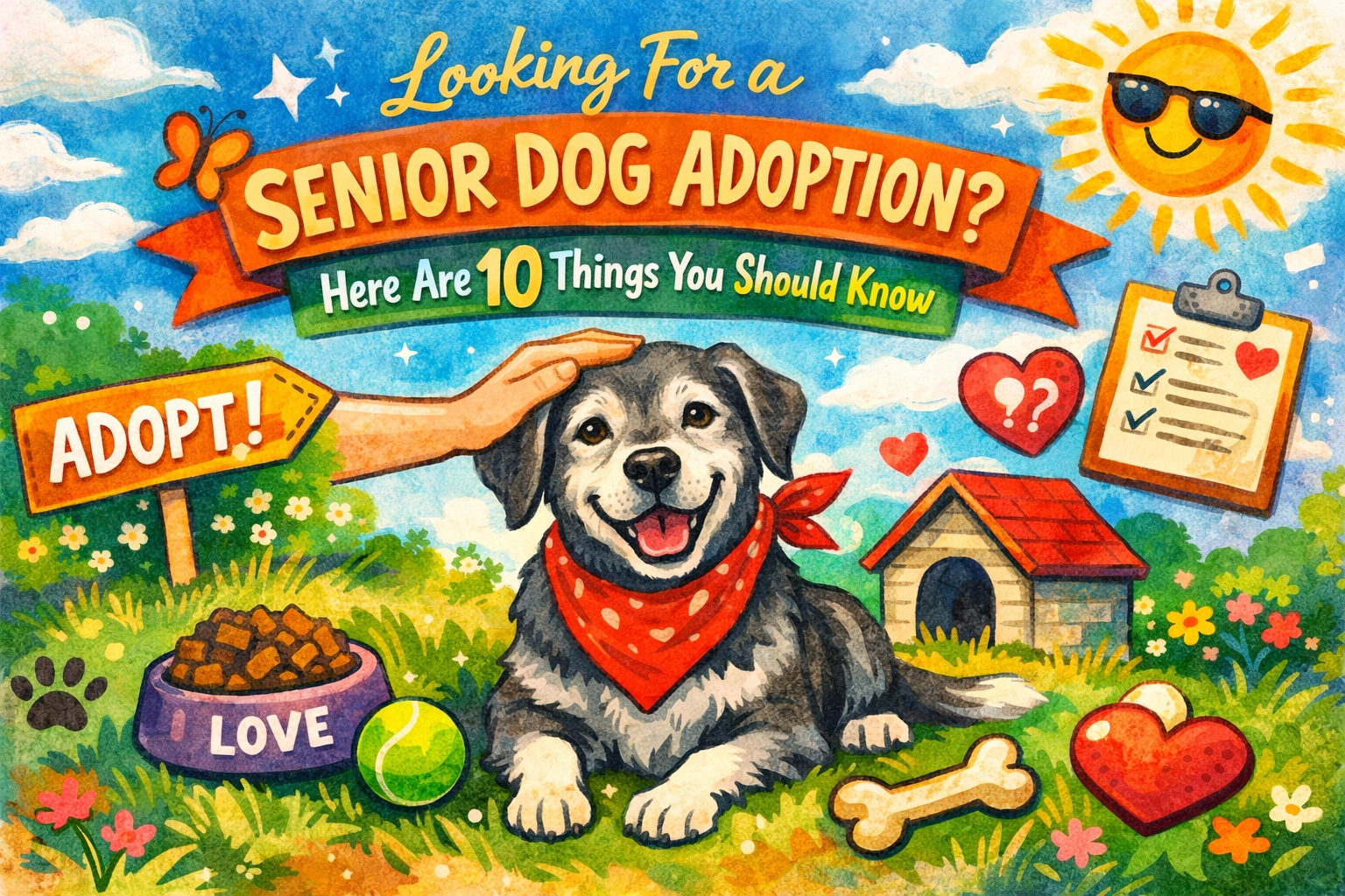 [HERO] Looking For a Senior Dog Adoption? Here Are 10 Things You Should Know