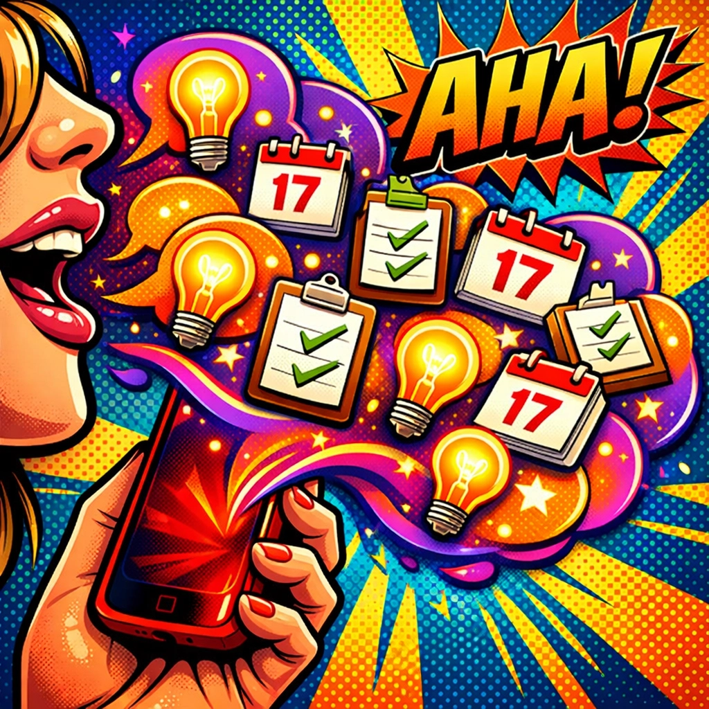 Using an AI virtual assistant for business to convert voice notes into organized tasks and schedules.