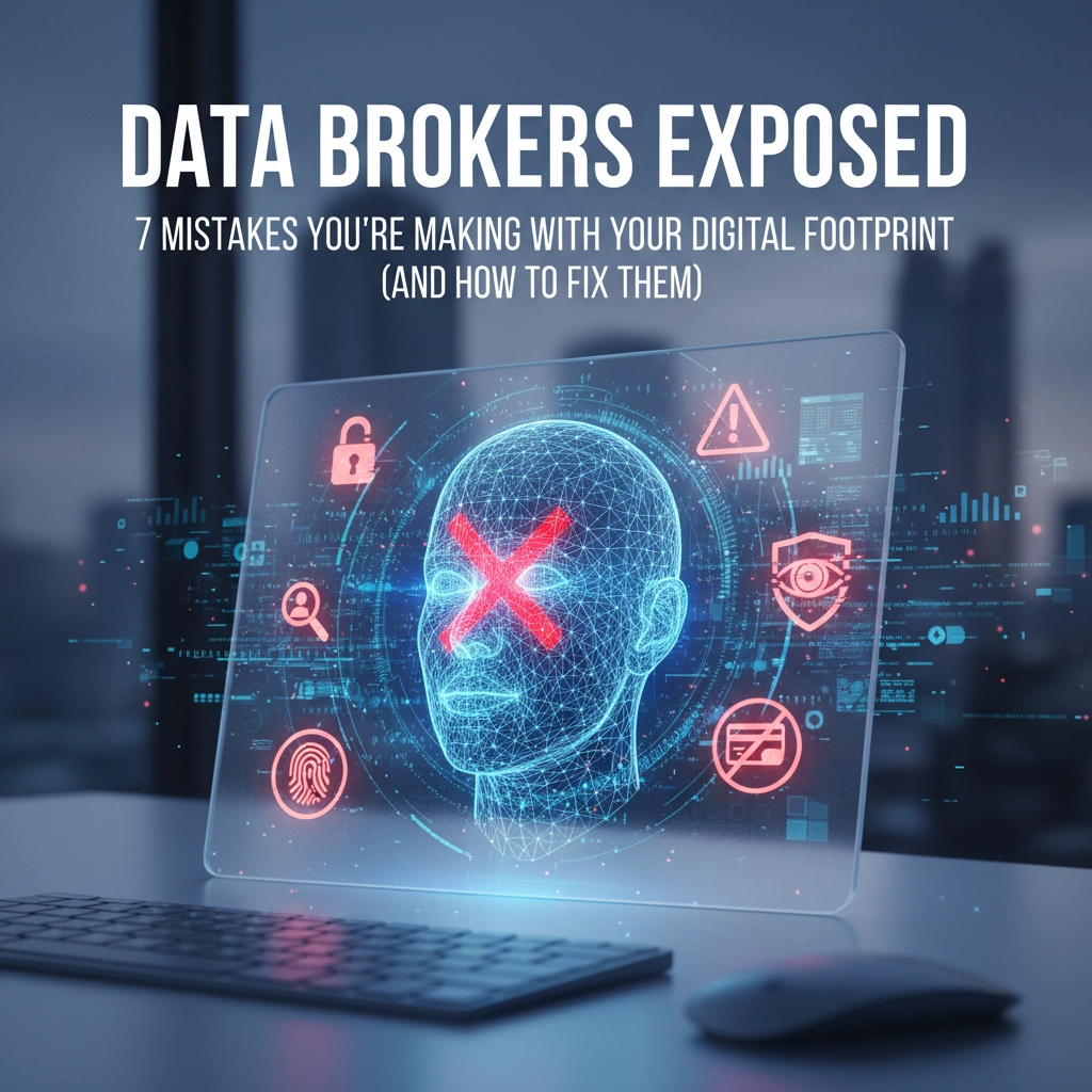 Data Brokers Exposed: 7 Mistakes You're Making with Your Digital Footprint (and How to Fix Them)