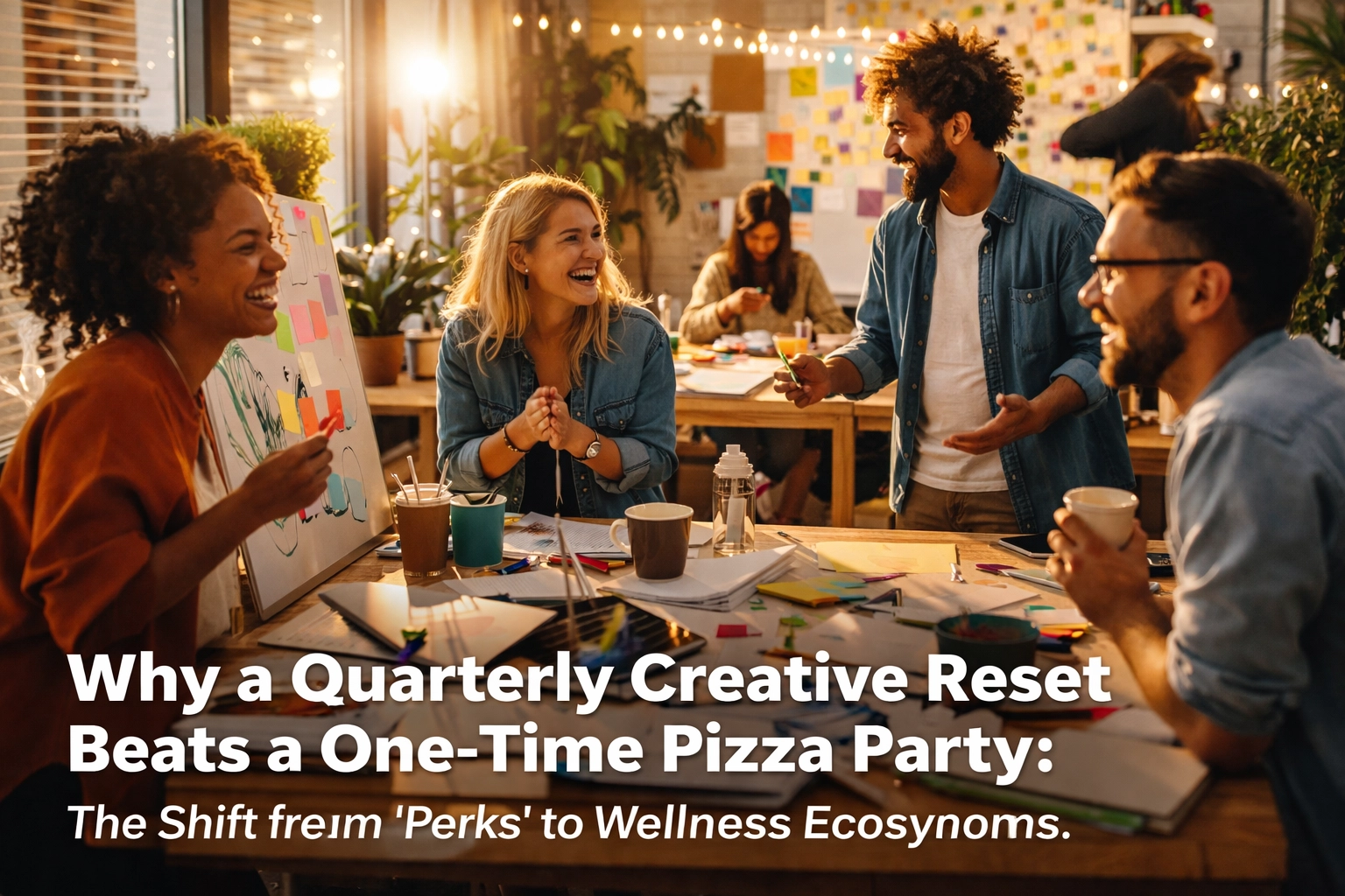 [HERO] Why a Quarterly Creative Reset Beats a One-Time Pizza Party: The Shift from 