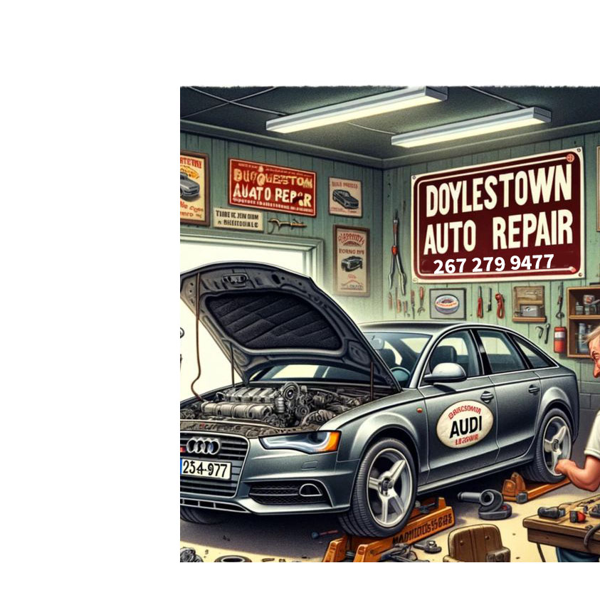 Audi Sedan Engine Service at Doylestown Auto Repair