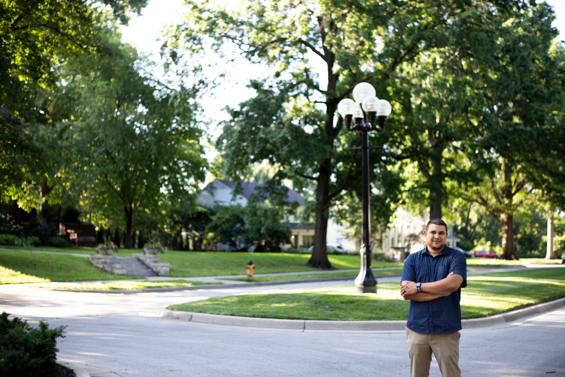 Kansas City Neighborhood Scene Jarred Donalson