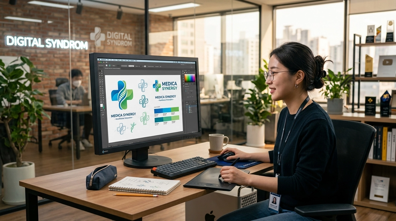 Processus de création graphique chez Digital Syndrom