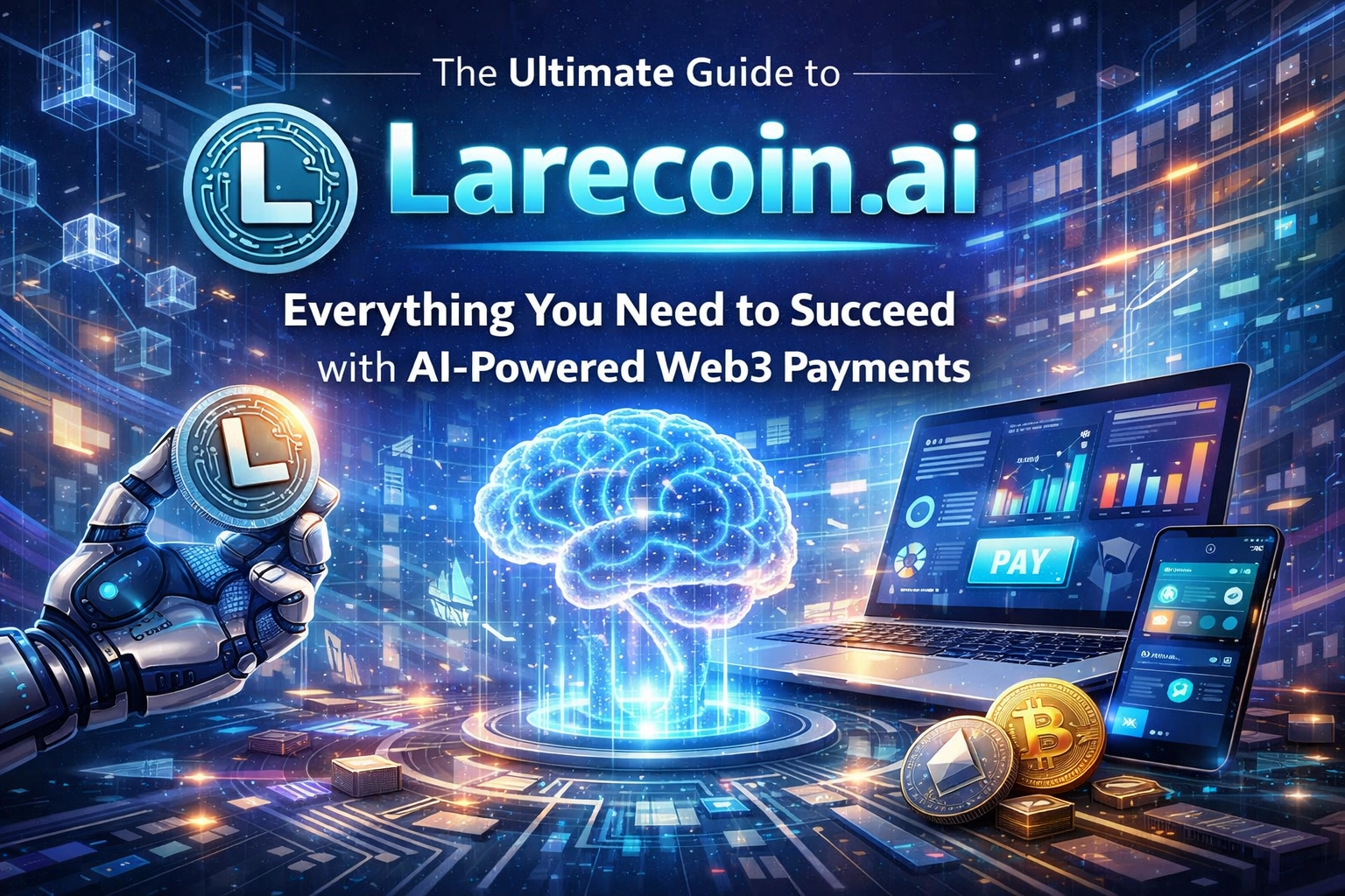 [HERO] The Ultimate Guide to Larecoin.ai: Everything You Need to Succeed with AI-Powered Web3 Payments