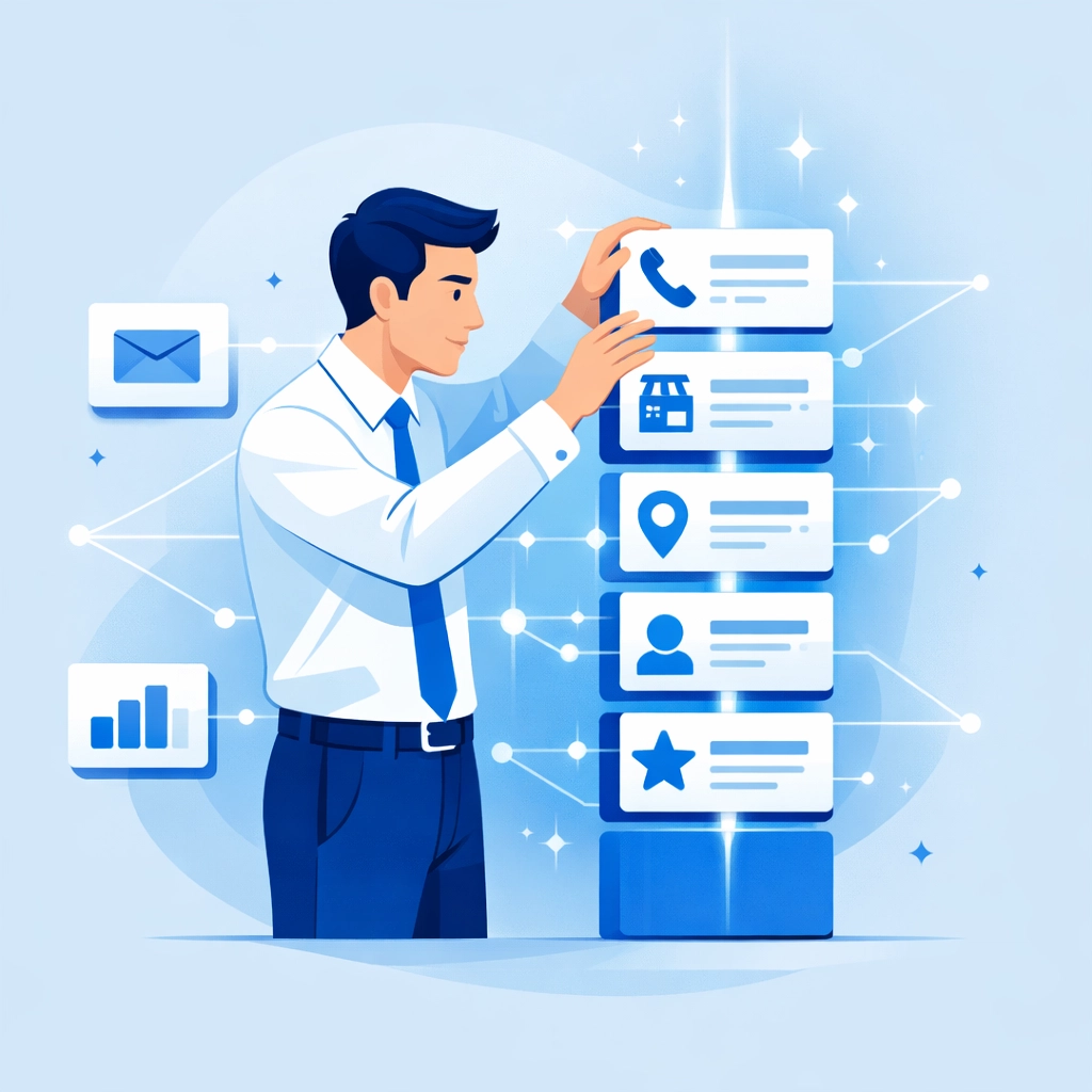 Local SEO services showing citation audit and data cleanup for Monmouth County business listings.