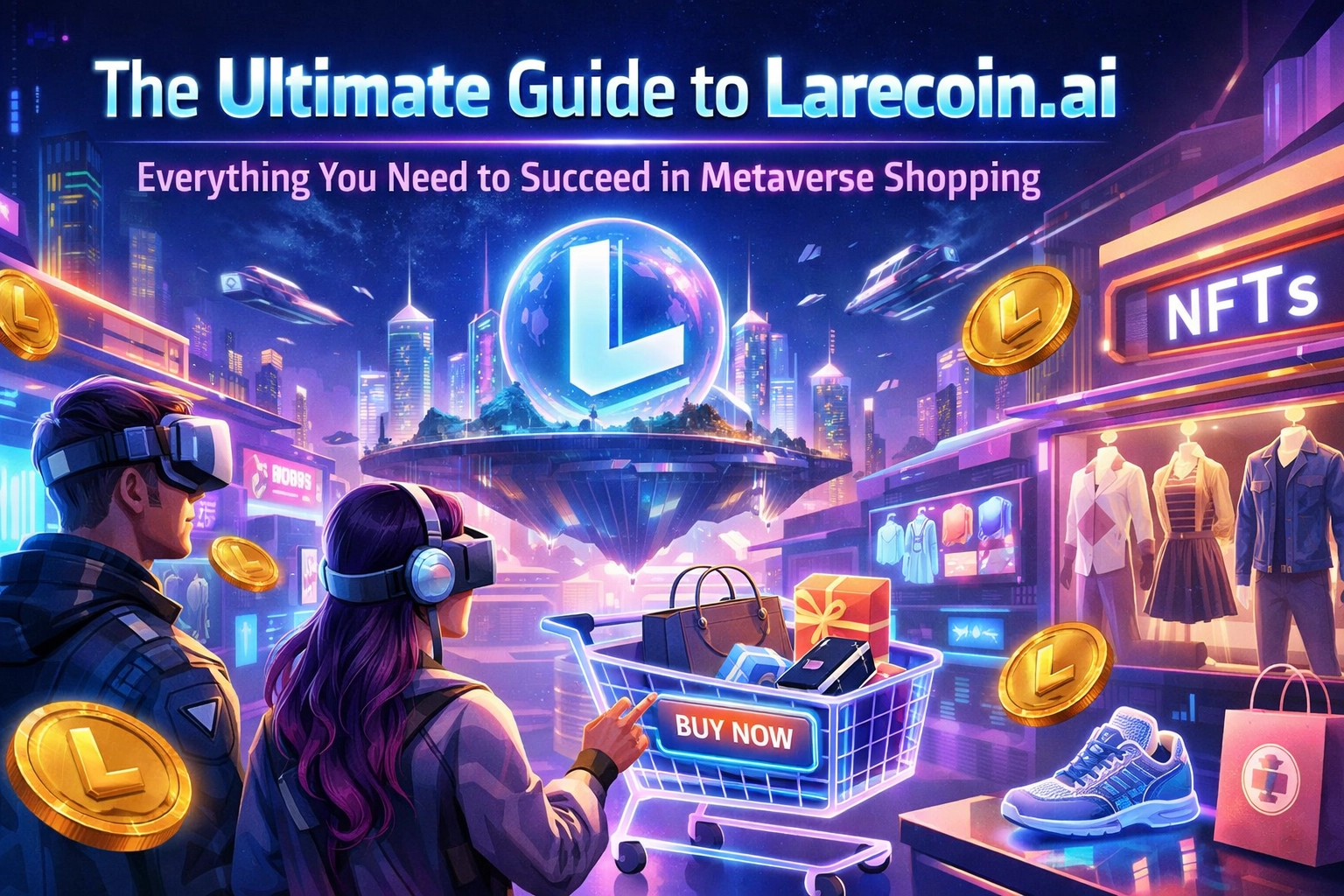 [HERO] The Ultimate Guide to Larecoin.ai: Everything You Need to Succeed in Metaverse Shopping