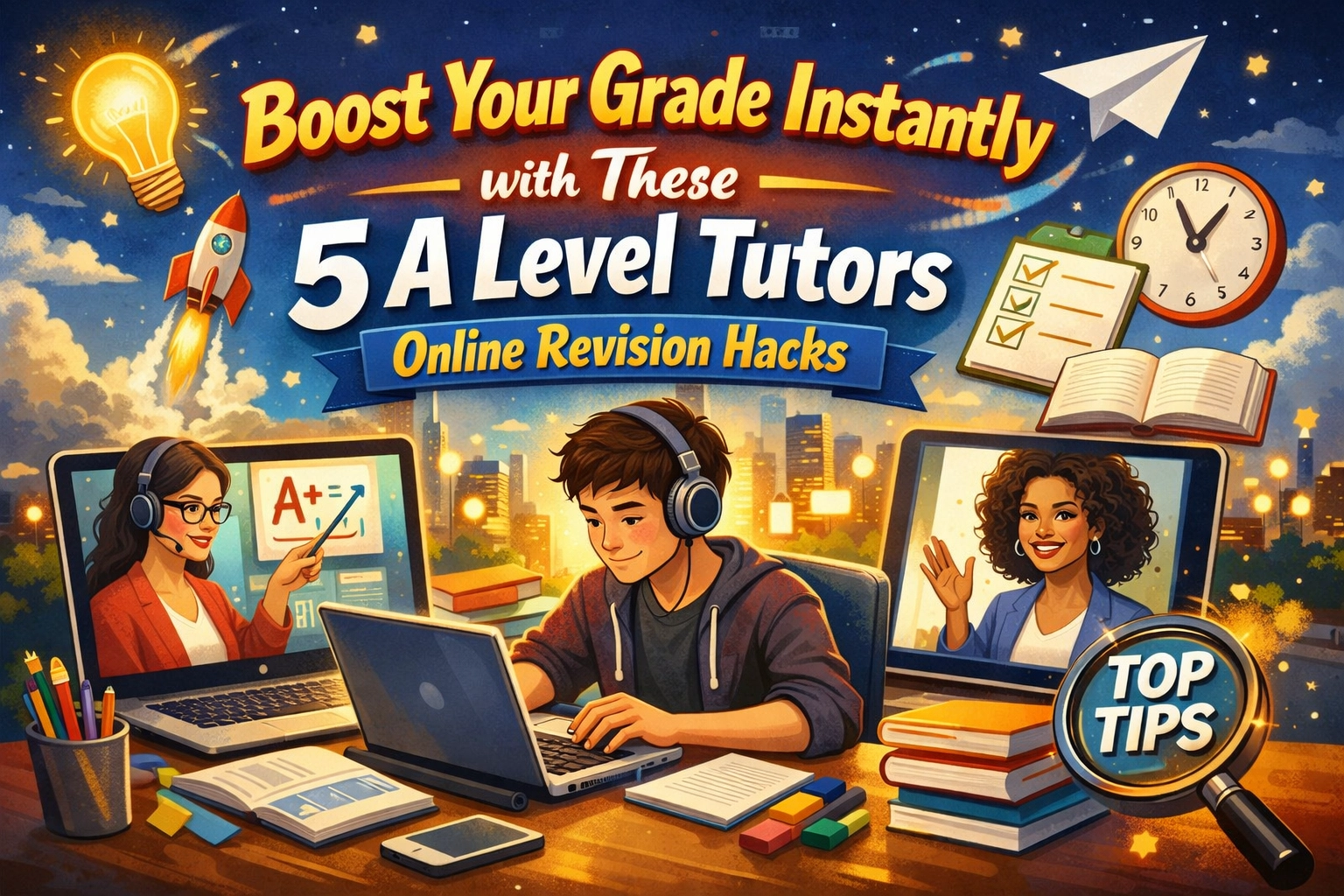 [HERO] Boost Your Grade Instantly with These 5 A Level Tutors Online Revision Hacks