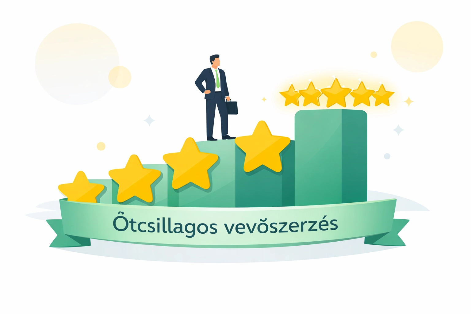 Ötcsillagos vevőszerzés és sikeres hírnévépítés a Google keresőben vállalkozásoknak.