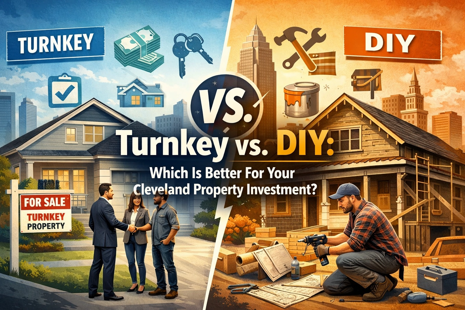 Turnkey vs. DIY: Which Is Better For Your Cleveland Property Investment?