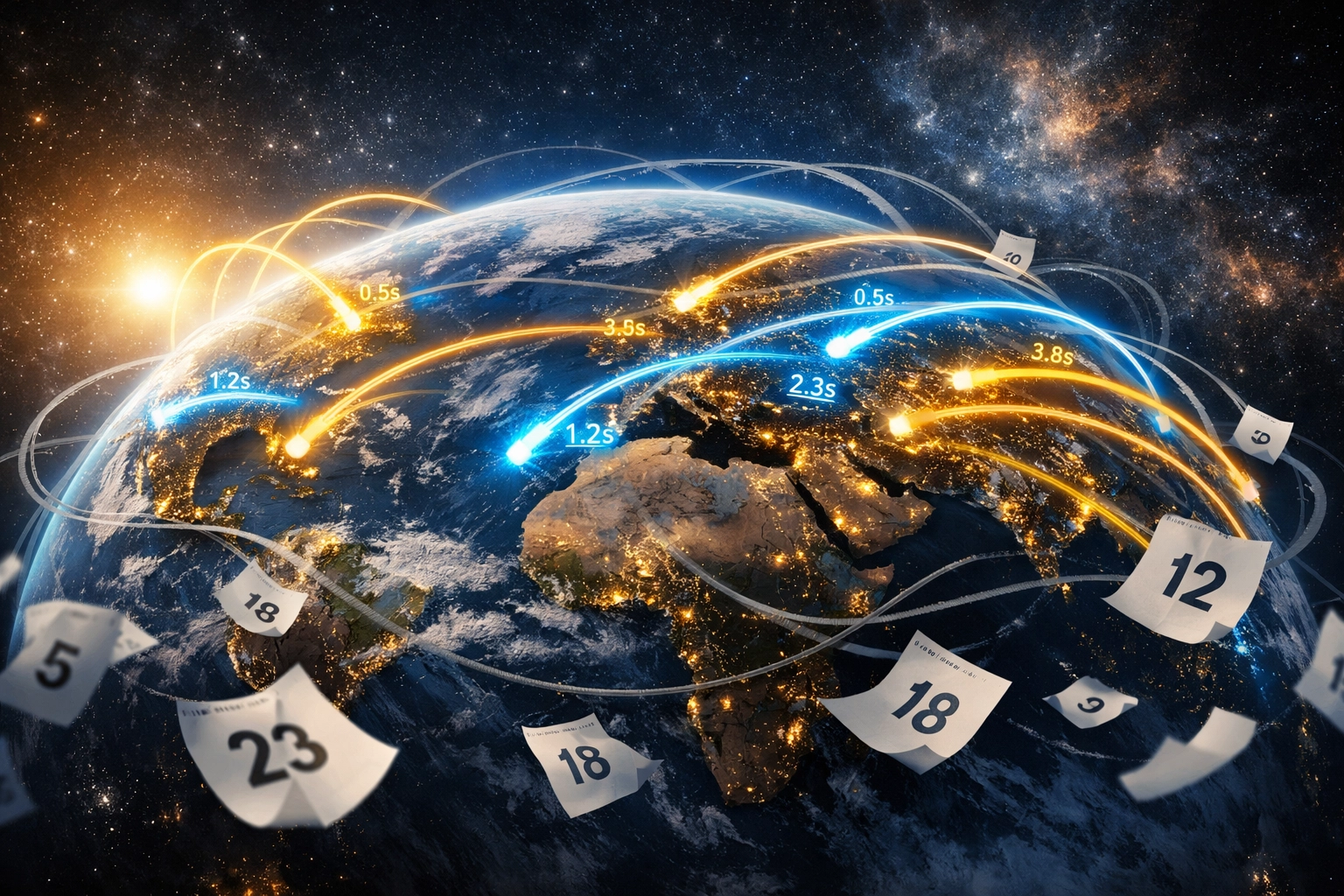 Instant cross-border crypto payments network connecting global merchants