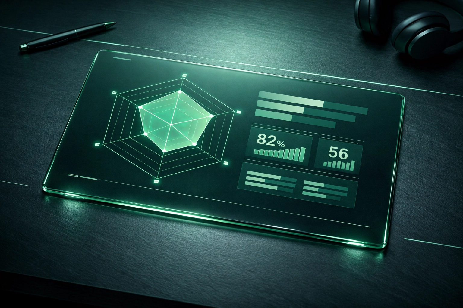 A professional betting analytics dashboard showing xG stats and radar charts for disciplined football trading.