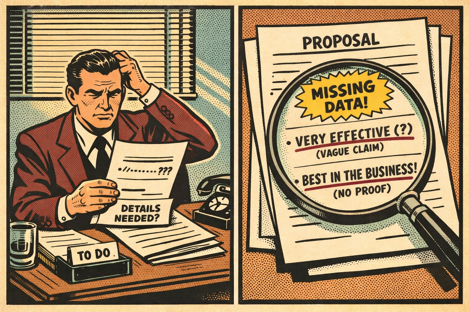 Contractor discovering proposal documentation gaps that prevented higher evaluation ratings