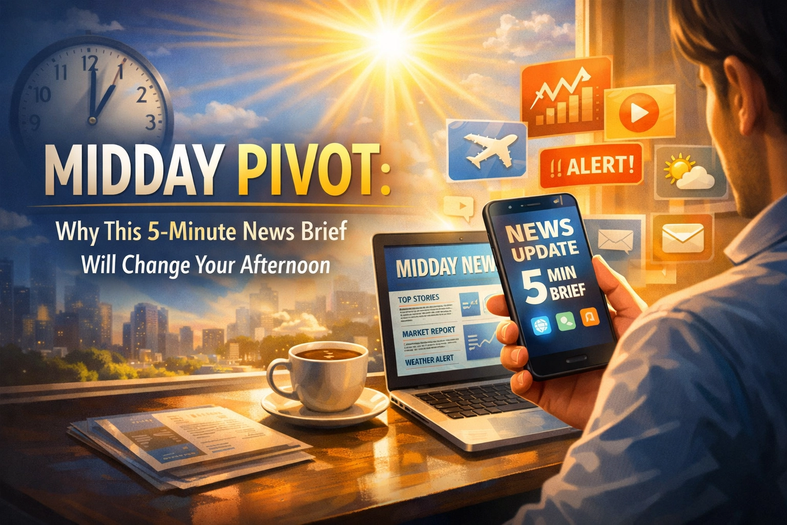 [HERO] Midday Pivot: Why This 5-Minute News Brief Will Change Your Afternoon