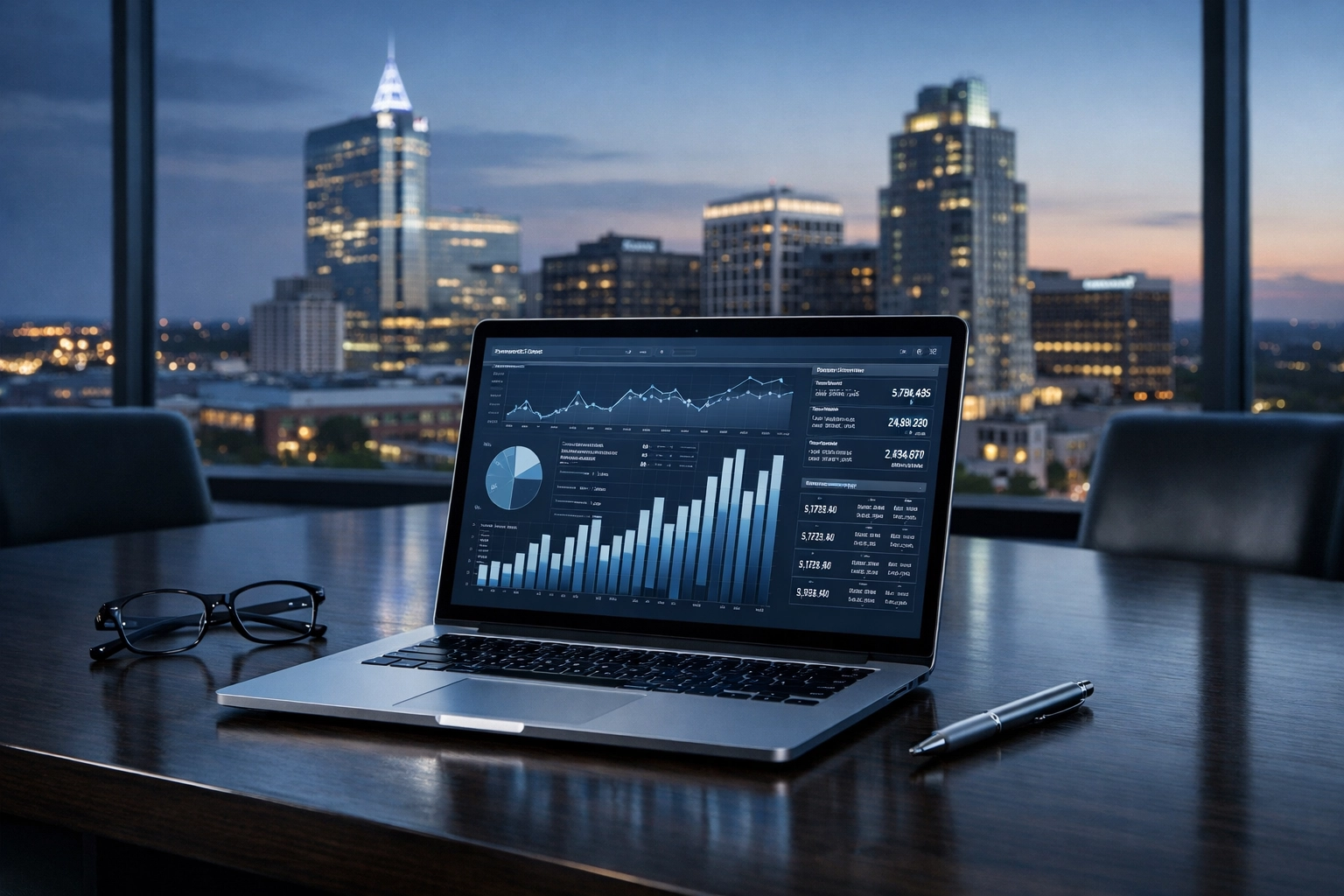 Professional financial data analysis for a realistic business valuation in Raleigh, North Carolina.