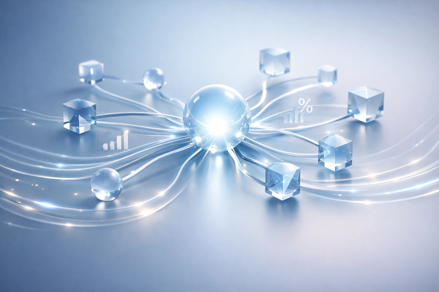 AI Agents for Money Management: How Autonomous Finance Is Changing Budgeting, Bills, and Investing 2 Abstract visualization of AI agent decision-making for automated bill payment prioritization