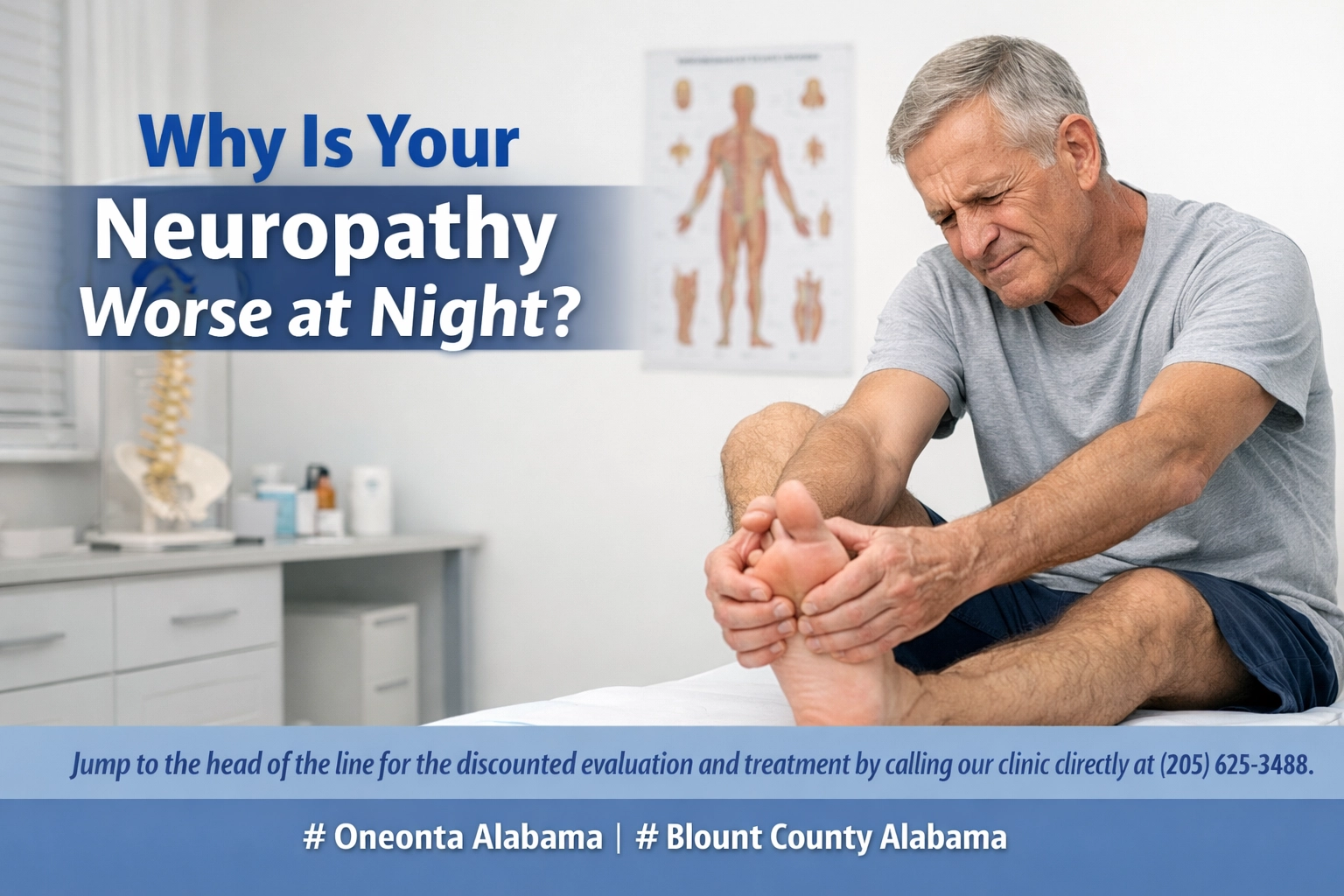 [HERO] Why Is Your Neuropathy Worse at Night?