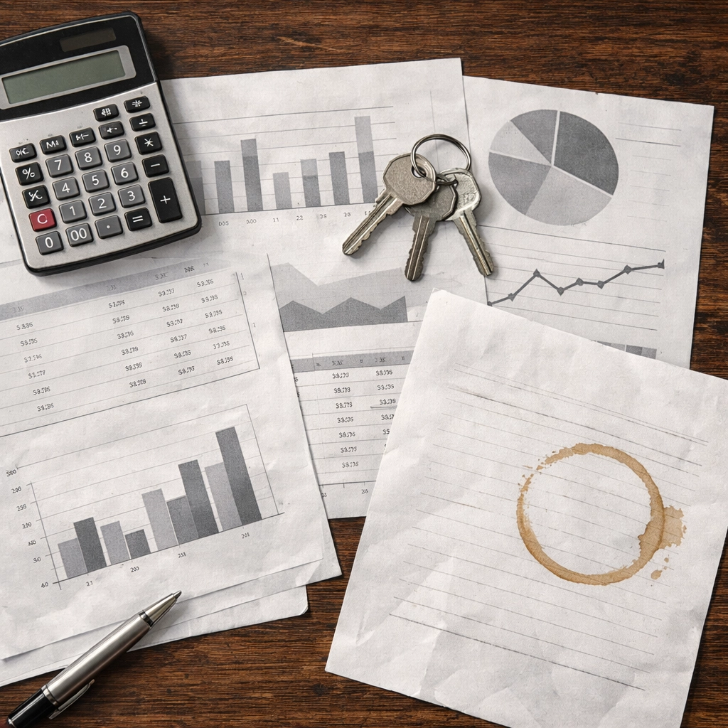 Calculating net proceeds from Nashville as-is home sale with house keys