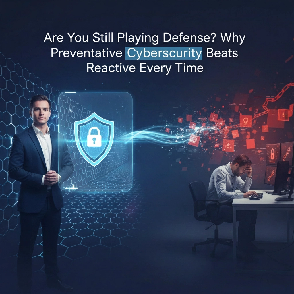 Are You Still Playing Defense? Why Preventative Cybersecurity Beats Reactive Every Time