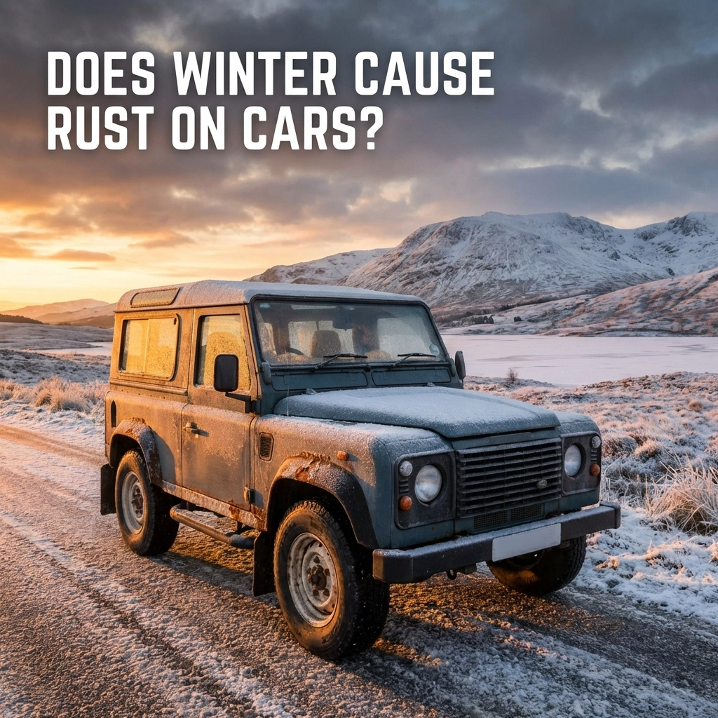 Does winter cause rust on cars?